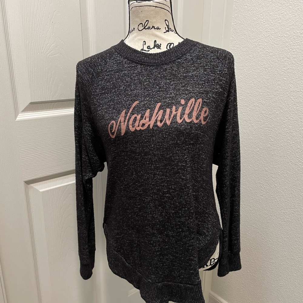 Boxercraft sweatshirt with “Nashville” print